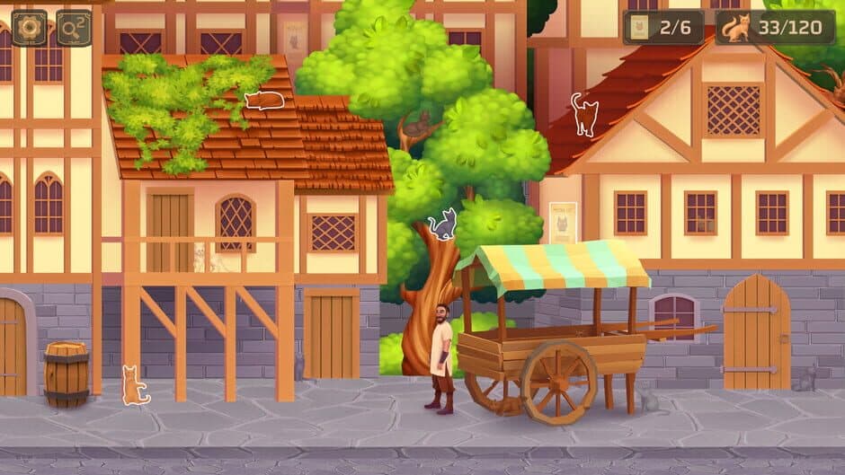 Скриншот 2 из Cat Search in Medieval Times