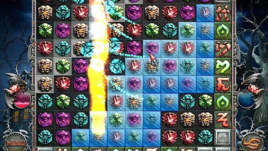 Скриншот 2 из Cursed House Match 3 Puzzle