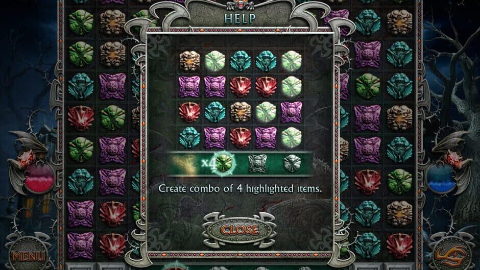 Скриншот 5 из Cursed House Match 3 Puzzle