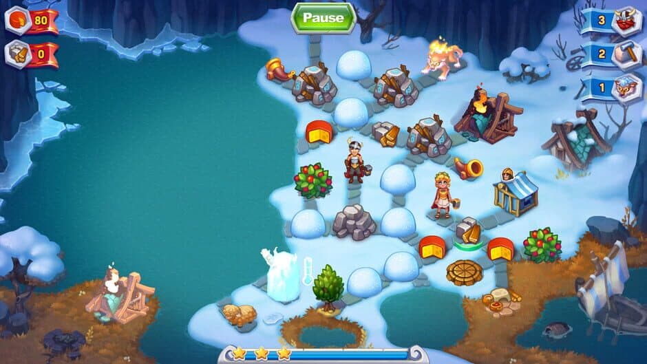 Скриншот 4 из Ancient Saga: Vikings Journey - End of the story