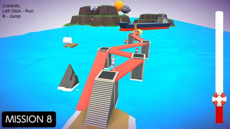 Скриншот 4 из Waves Running Simulator