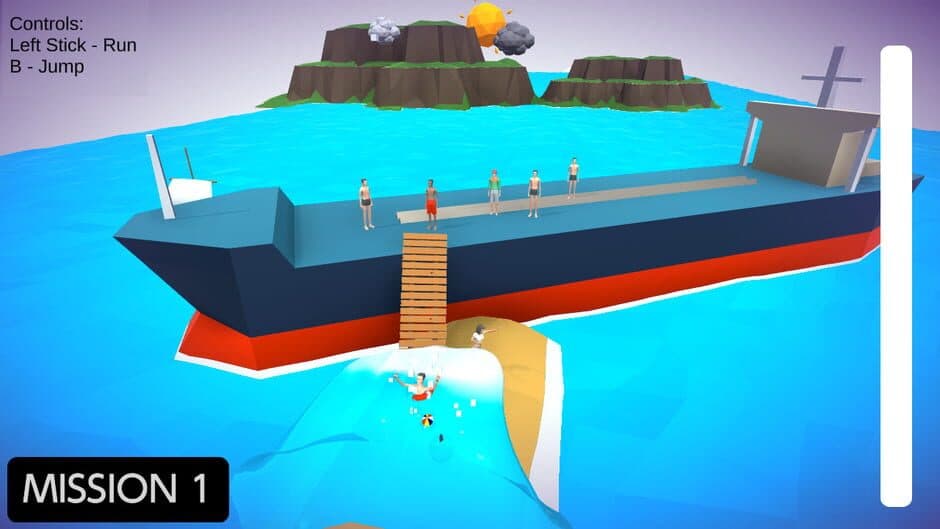 Скриншот 1 из Waves Running Simulator