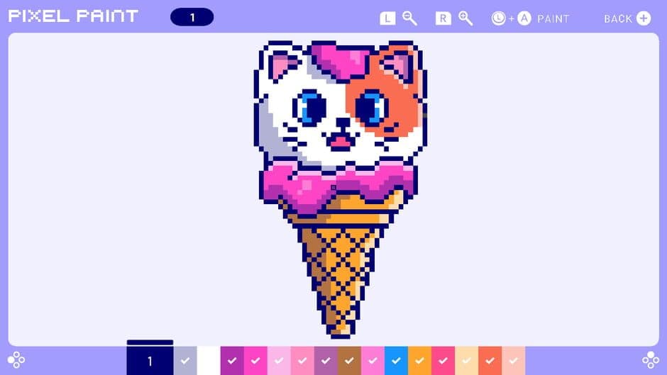 Скриншот 2 из Pixel Paint: Complete Edition