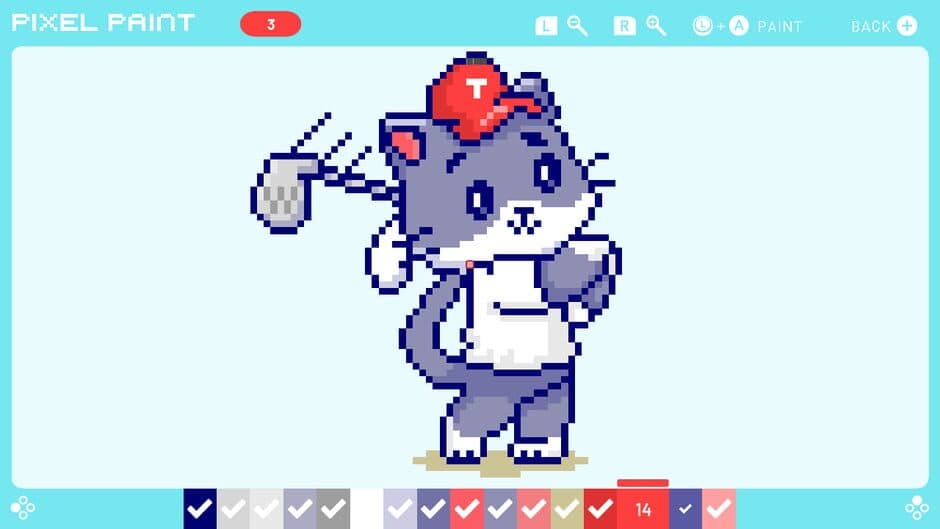 Скриншот 4 из Pixel Paint: Complete Edition