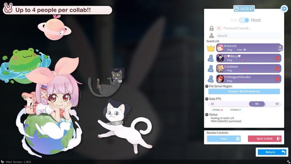 Скриншот 5 из VTube Studio: VNet Multiplayer Collab