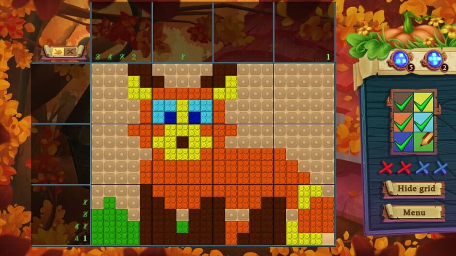 Скриншот 2 из Adventure Mosaics: Autumn Journey