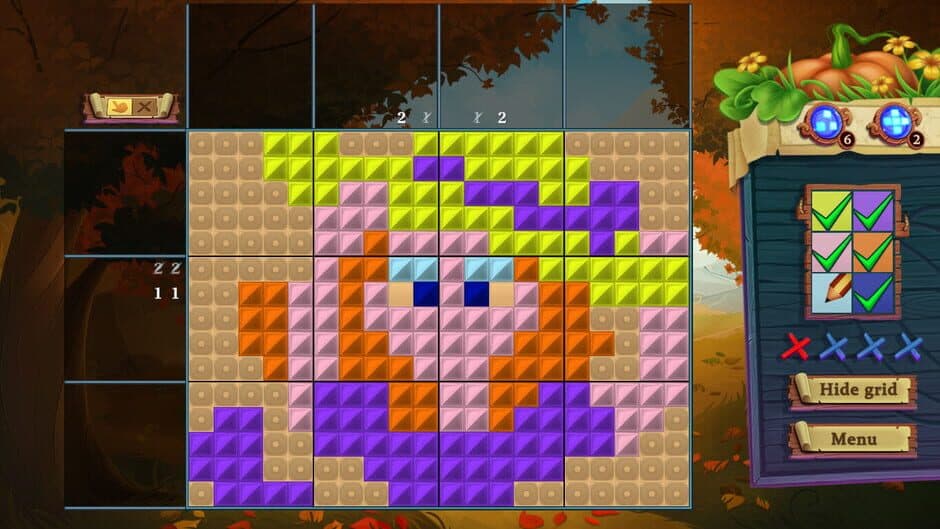 Скриншот 6 из Adventure Mosaics: Autumn Journey