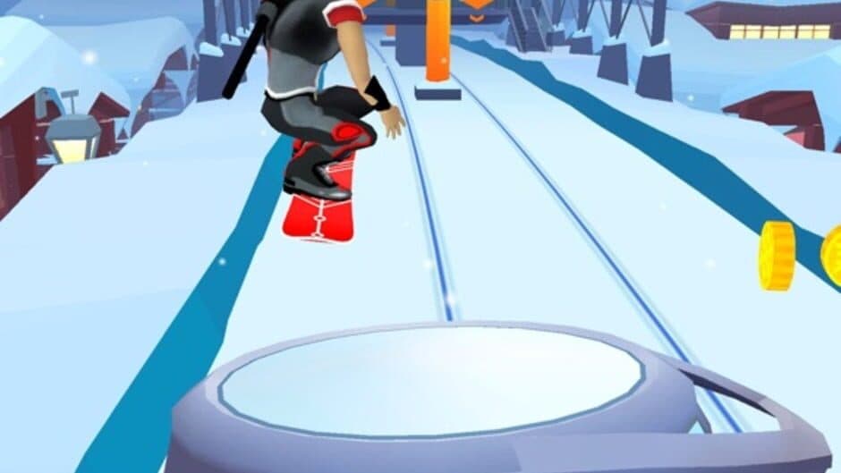 Скриншот 4 из SnowRacer: Ramps