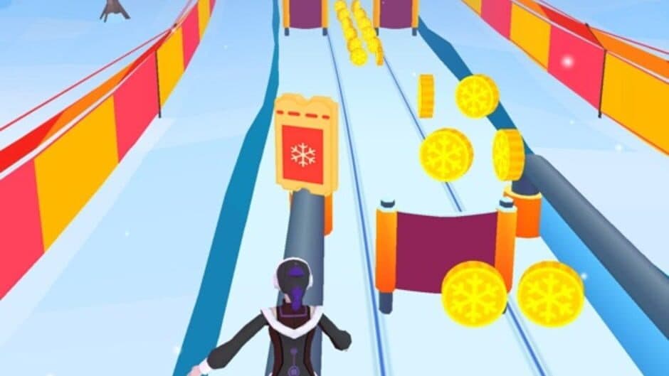 Скриншот 5 из SnowRacer: Ramps