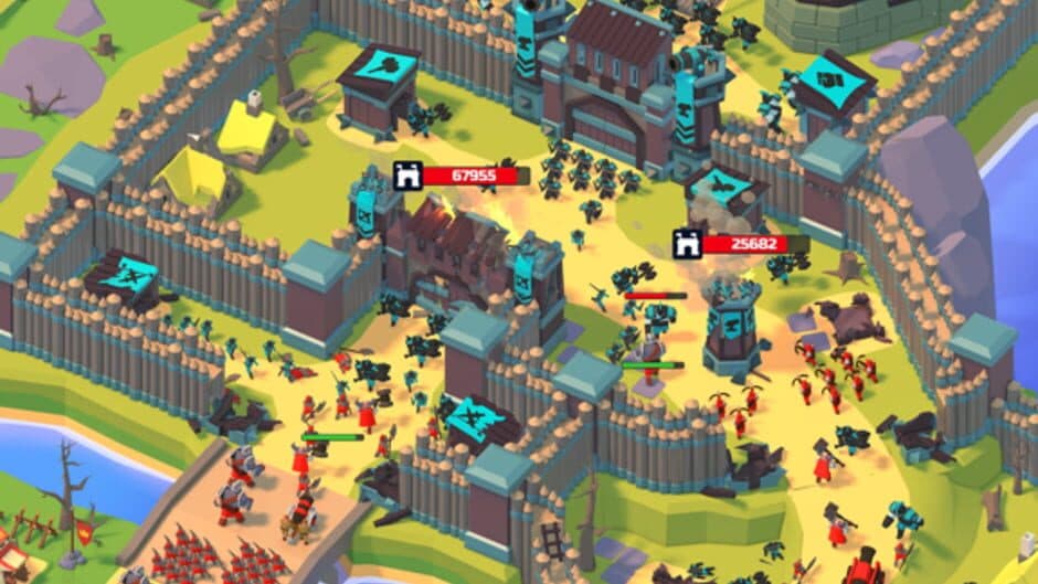 Скриншот 1 из Idle Siege: Army Tycoon Game