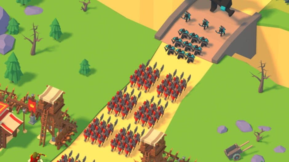 Скриншот 2 из Idle Siege: Army Tycoon Game