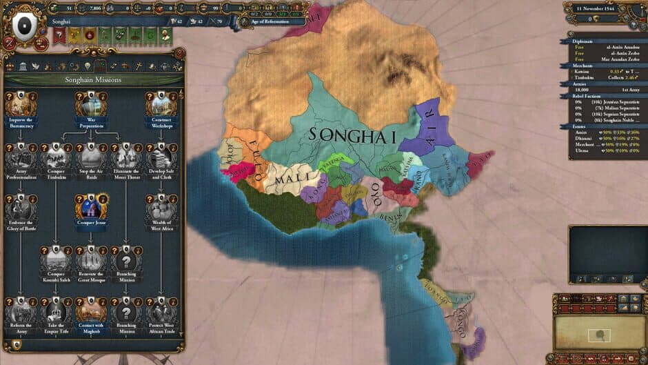 Скриншот 8 из Immersion Pack: Europa Universalis IV - Origins