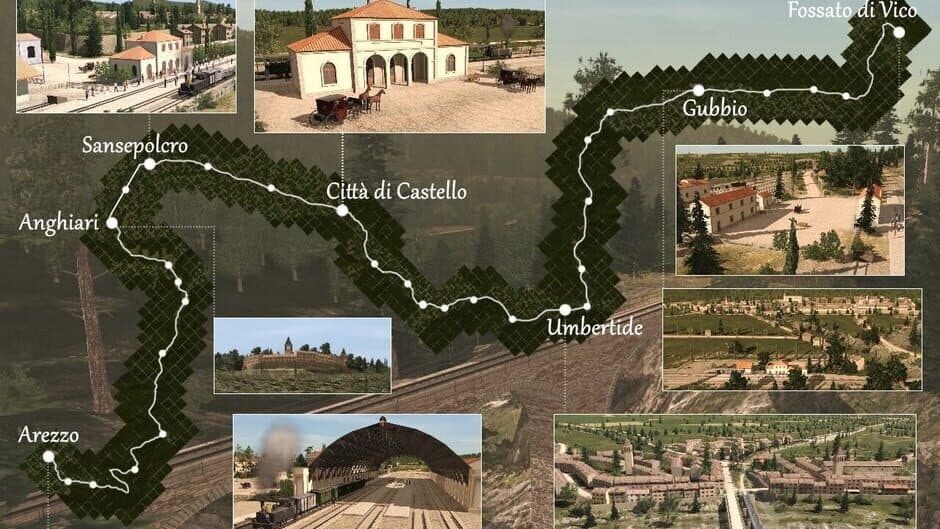 Скриншот 4 из Trainz Plus: Ferrovia Appennino Centrale 1899