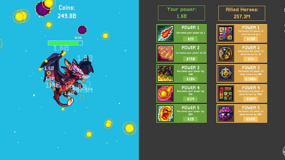 Скриншот 4 из Idle Dragon Clicker