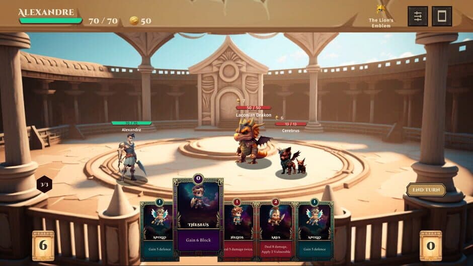 Скриншот 1 из Heroes of Olympus