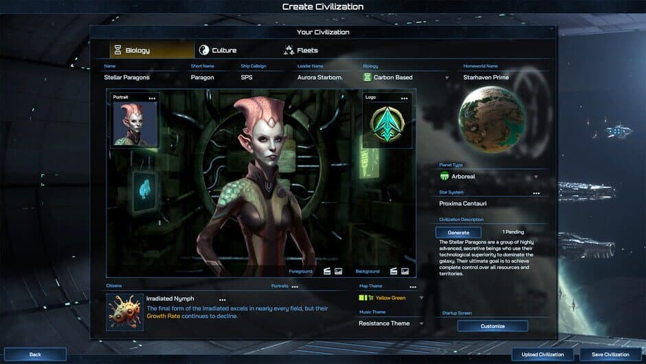 Скриншот 2 из Galactic Civilizations IV: Supernova
