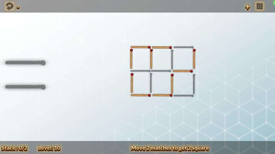 Скриншот 2 из Matches Puzzle: Classic Logic Arcade