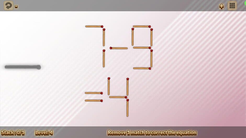 Скриншот 3 из Matches Puzzle: Classic Logic Arcade