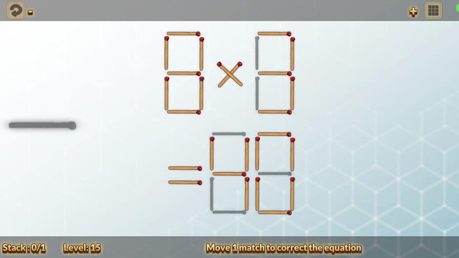 Скриншот 4 из Matches Puzzle: Classic Logic Arcade