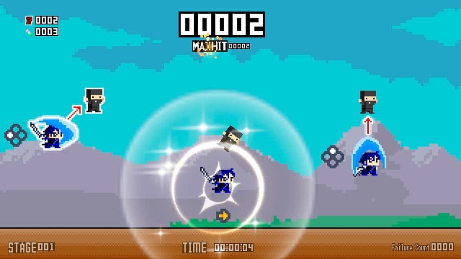 Скриншот 1 из Pixel Game Maker Series: Ninja Otedama R