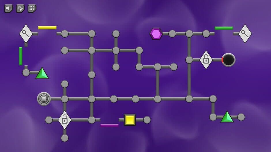 Скриншот 4 из Two Portals: A Gemstone Puzzle Game