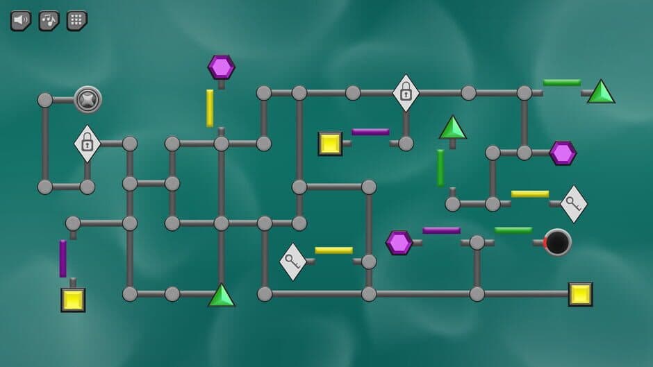 Скриншот 7 из Two Portals: A Gemstone Puzzle Game