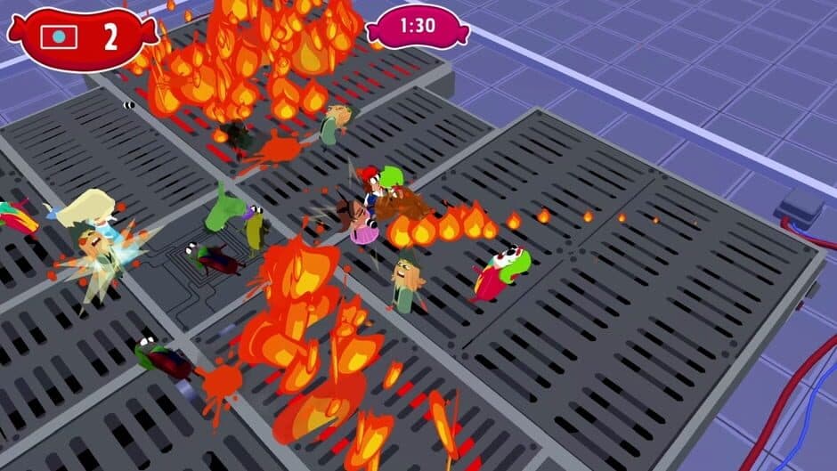 Скриншот 6 из Sausage Wars: Burning Death