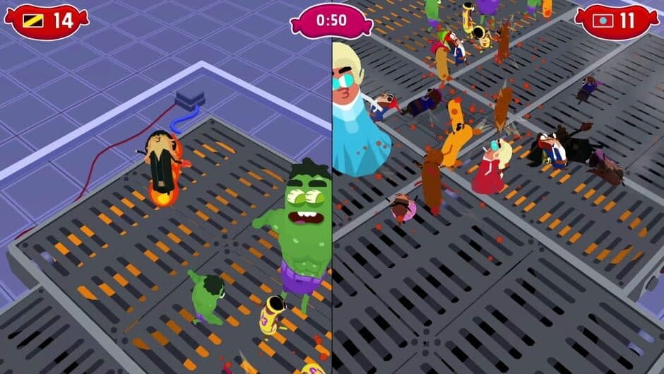 Скриншот 1 из Sausage Wars: Burning Death