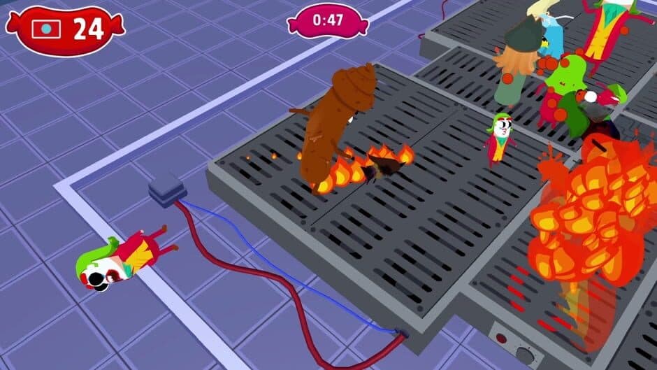 Скриншот 3 из Sausage Wars: Burning Death
