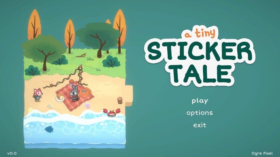 Скриншот 1 из A Tiny Sticker Tale