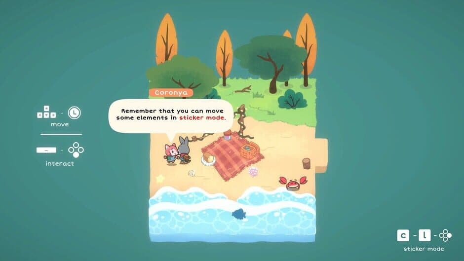 Скриншот 2 из A Tiny Sticker Tale