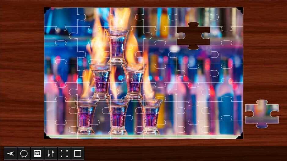 Скриншот 1 из Jigsaw Puzzle World: Bar Drinks