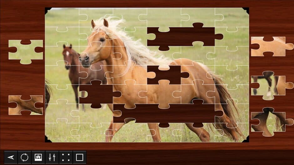 Скриншот 1 из Jigsaw Puzzle World: Horses