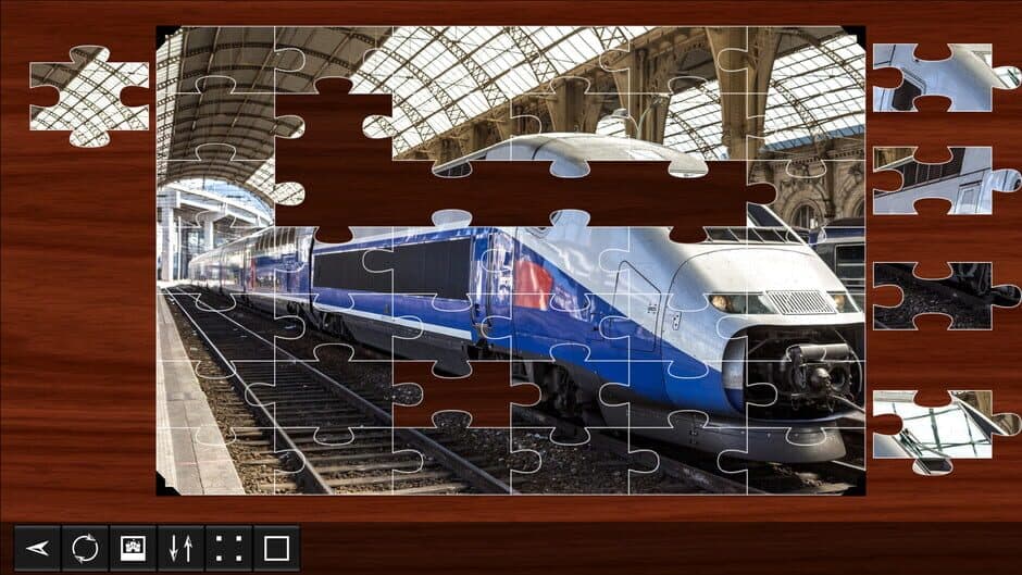 Скриншот 1 из Jigsaw Puzzle World: Trains