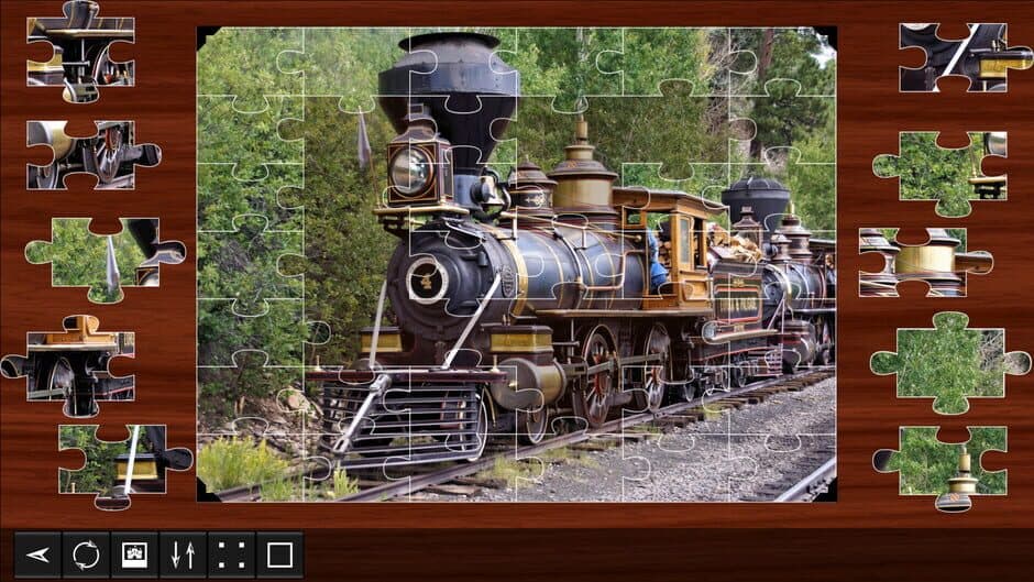 Скриншот 2 из Jigsaw Puzzle World: Trains