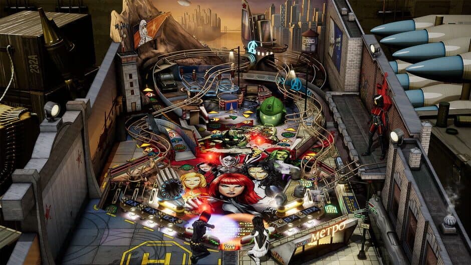 Скриншот 1 из Pinball FX: Marvel's Women of Power