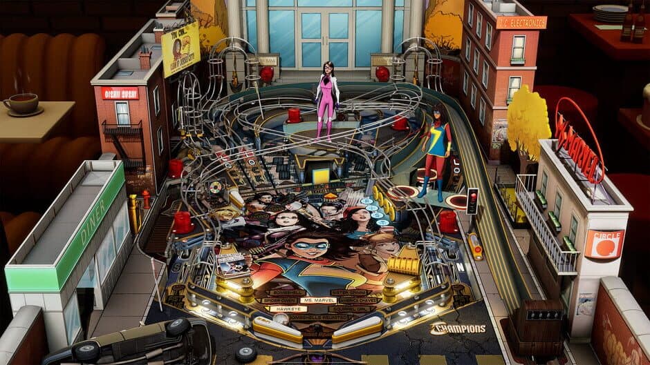 Скриншот 2 из Pinball FX: Marvel's Women of Power