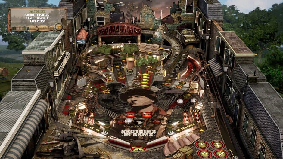 Скриншот 4 из Pinball FX: Brothers in Arms - Win the War Pinball