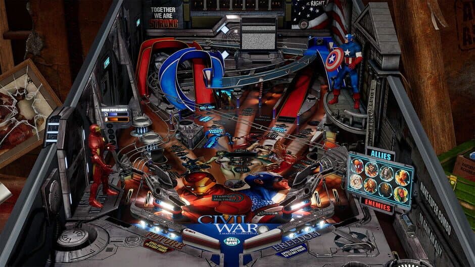 Скриншот 2 из Pinball FX: Marvel Pinball - Heavy Hitters