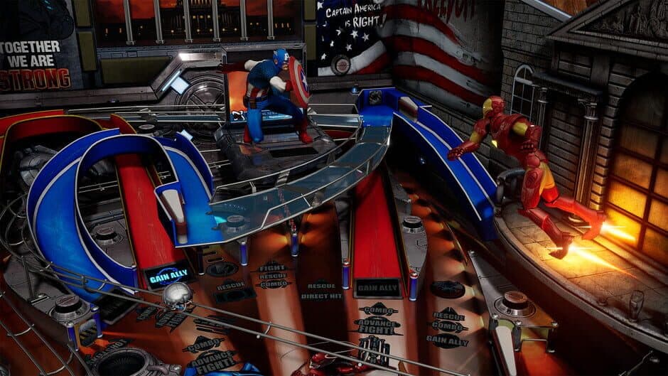 Скриншот 3 из Pinball FX: Marvel Pinball - Heavy Hitters