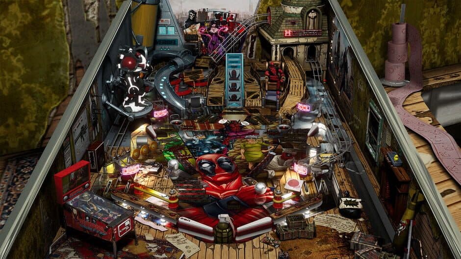 Скриншот 4 из Pinball FX: Marvel Pinball - Heavy Hitters