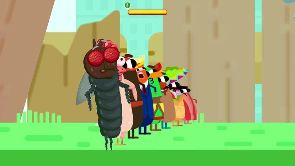 Скриншот 6 из Run Sausage Run: Coins, Bugs and Chicken