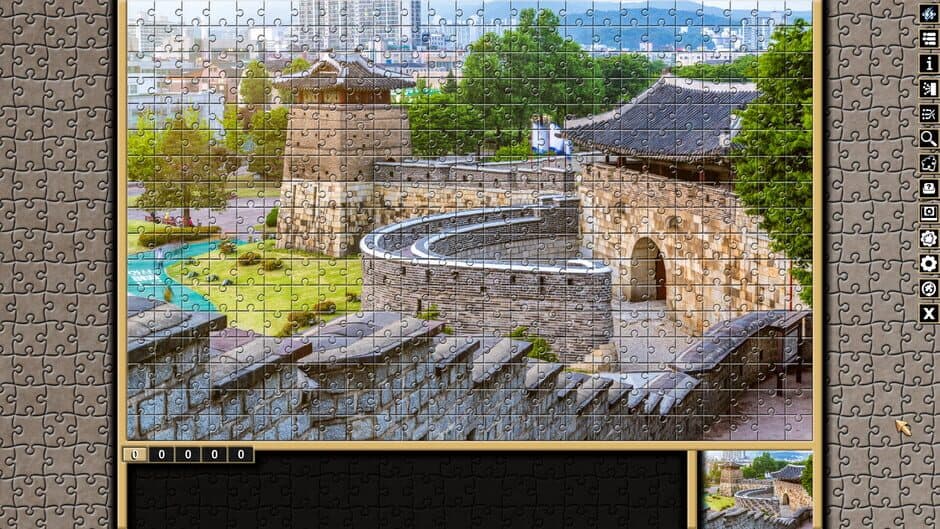 Скриншот 1 из Pixel Puzzles Traditional Jigsaws Pack: Korea