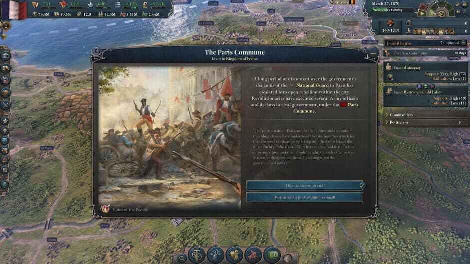 Скриншот 4 из Victoria 3: Voice of the People