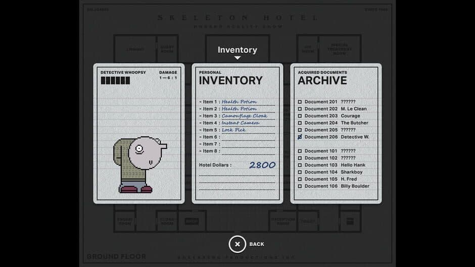 Скриншот 4 из Skeleton Hotel