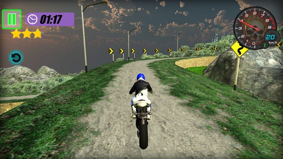 Скриншот 3 из Bike Offroad Simulator