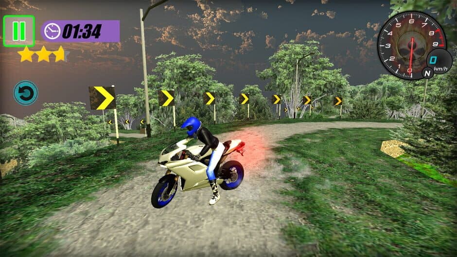 Скриншот 4 из Bike Offroad Simulator