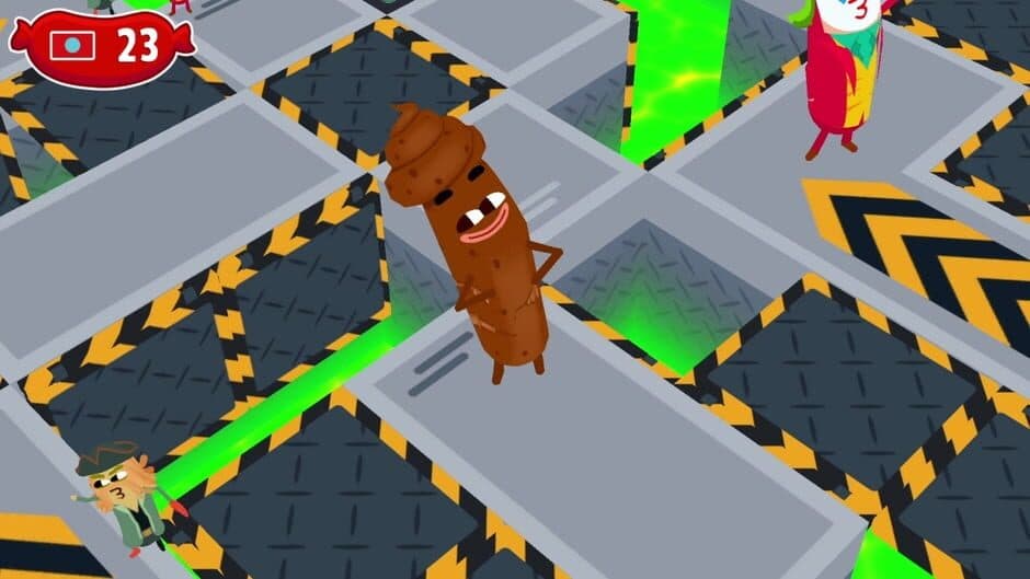 Скриншот 1 из Sausage Wars: Trapdoor Hell