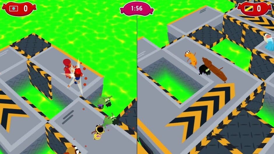 Скриншот 2 из Sausage Wars: Trapdoor Hell