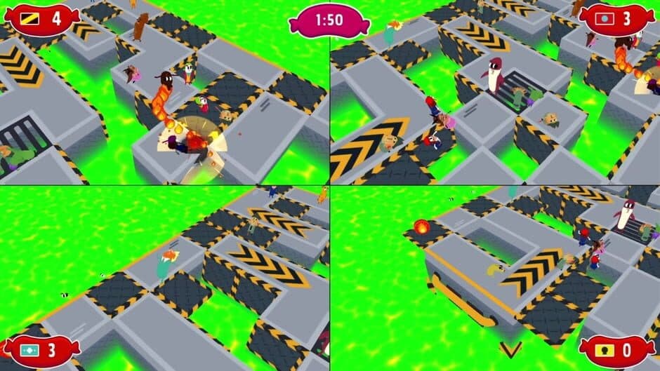 Скриншот 5 из Sausage Wars: Trapdoor Hell